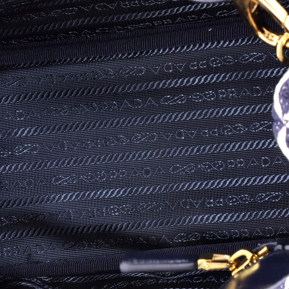 Prada Symbole Tote Jacquard Small #241639P21B - Picture 5 of 8